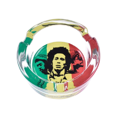cendrier en verre rasta