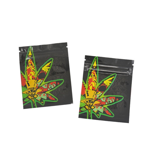 pochon feuille cannabis