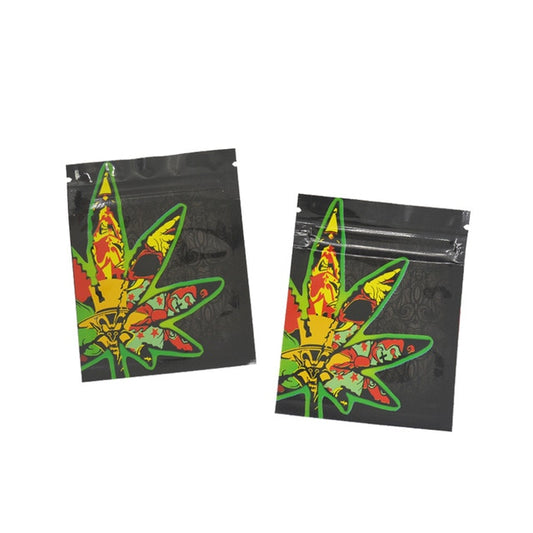 pochon feuille cannabis