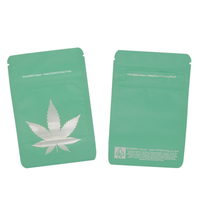 Pochons XL feuilles cannabis – Natural Mystic
