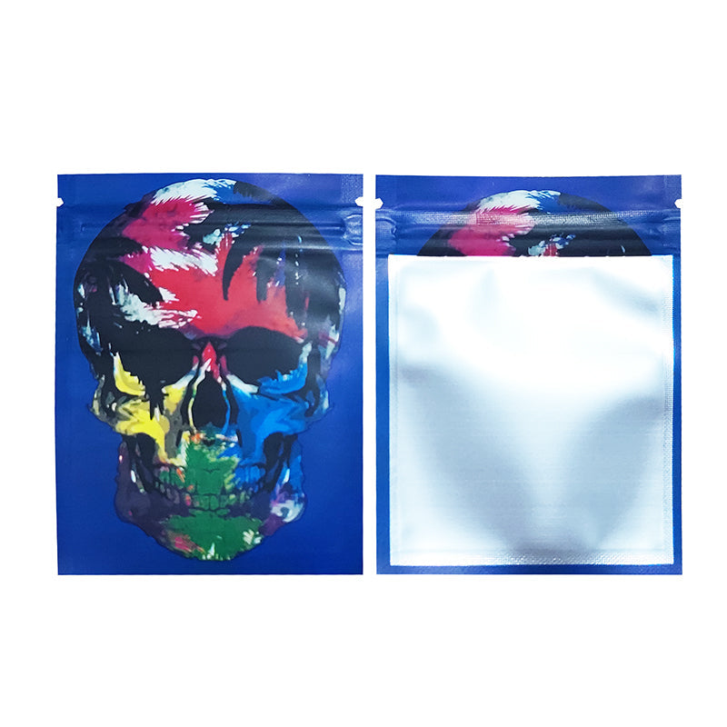 Pochon Weed <br> Tête de mort version Weed