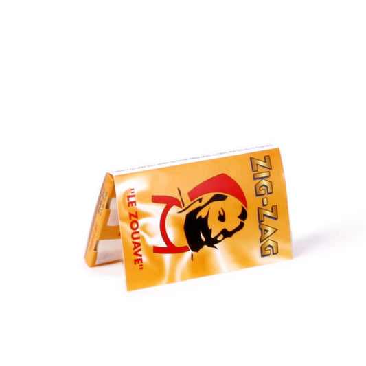 Feuille à rouler zig zag jaune