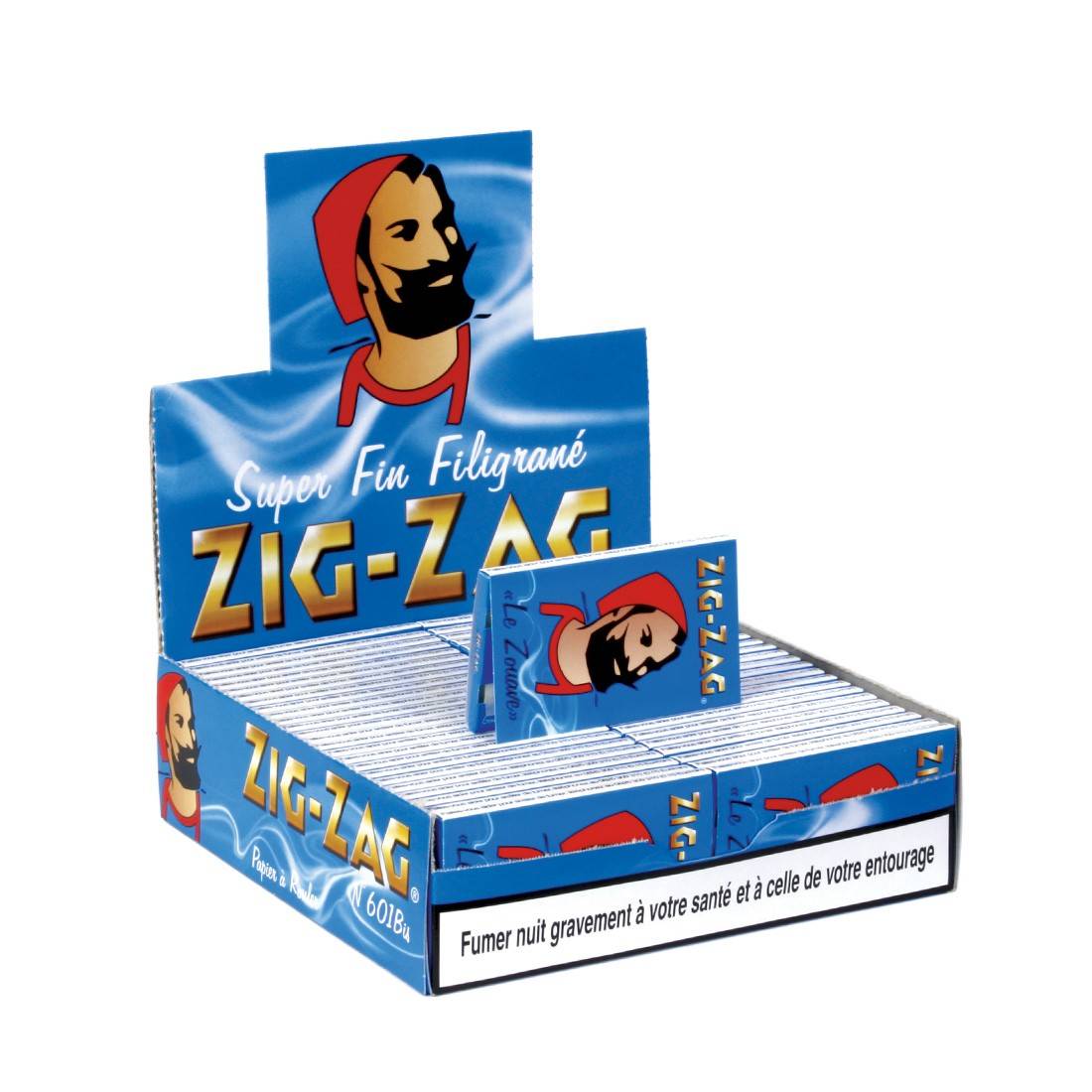 Feuille à rouler zig zag